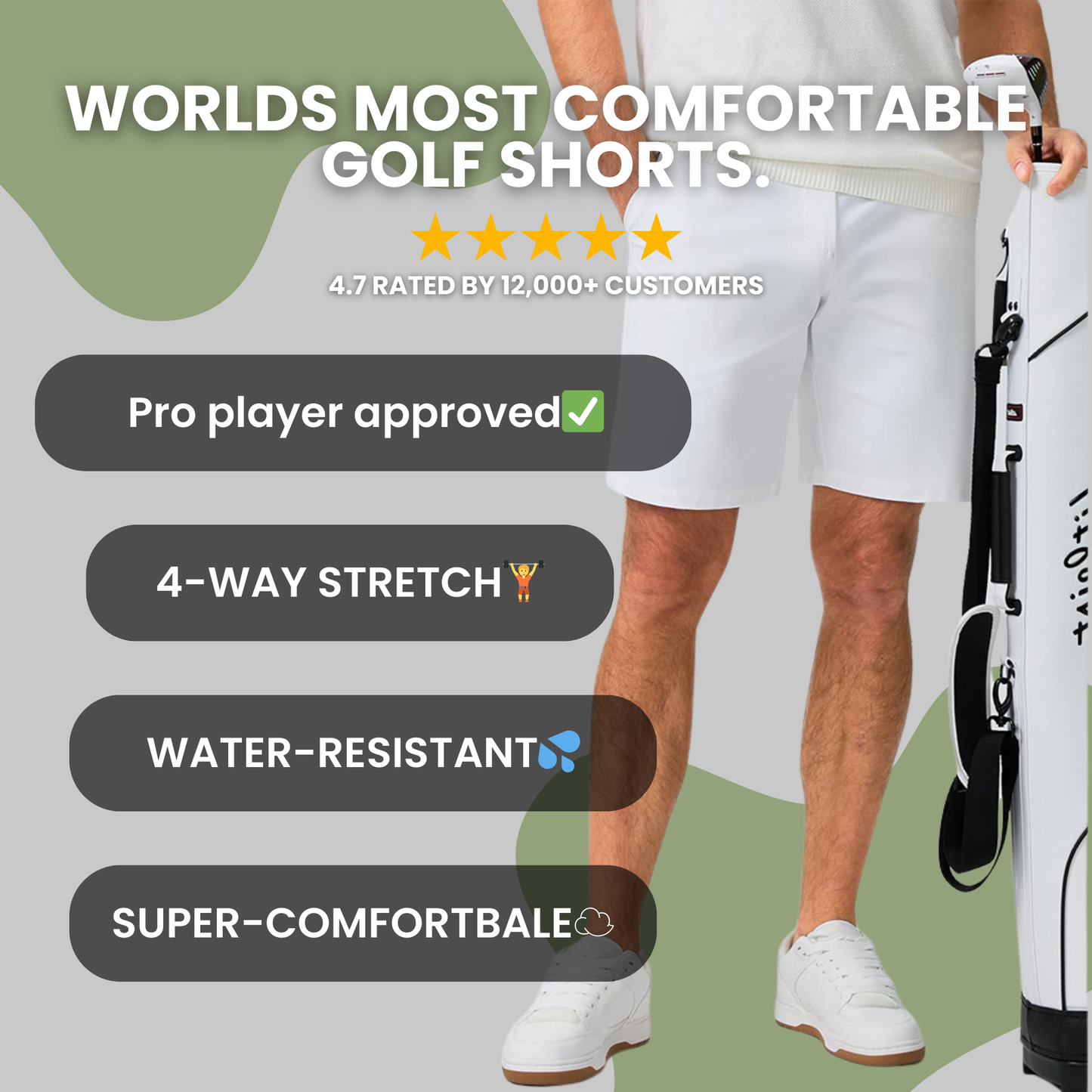 THE FORMI - FormiTex™ GOLF SHORTS